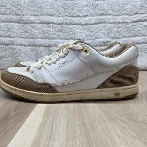 es Eric Koston 1 Skate Shoes Vintage Y2K Leather Brown White Mens Size 10 Rare